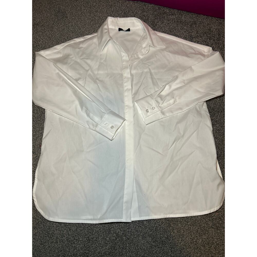 NON-IRON REFINE OVERSIZED TUNIC small women’s
